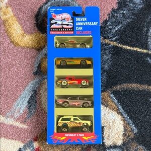25th ANNIVERSARY 5PACK HOT WHEELS